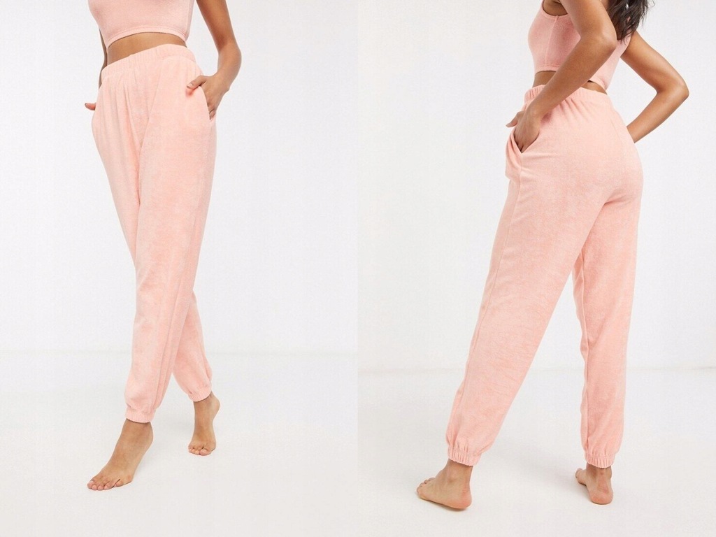 DESIGN Mix & Match spodnie piżama jogger XS