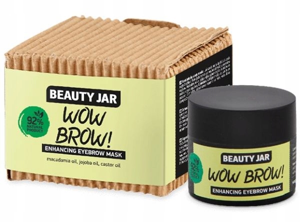 BEAUTY JAR WOW BROW! ZAGĘSZCZAJĄCA MASKA DO BRWI