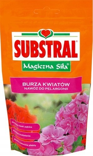 Nawóz Magiczna Siła Burza Kwiatów Pelargonia 200g