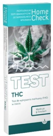 Home Check Test do wykrywania marihuany 1 sztuka