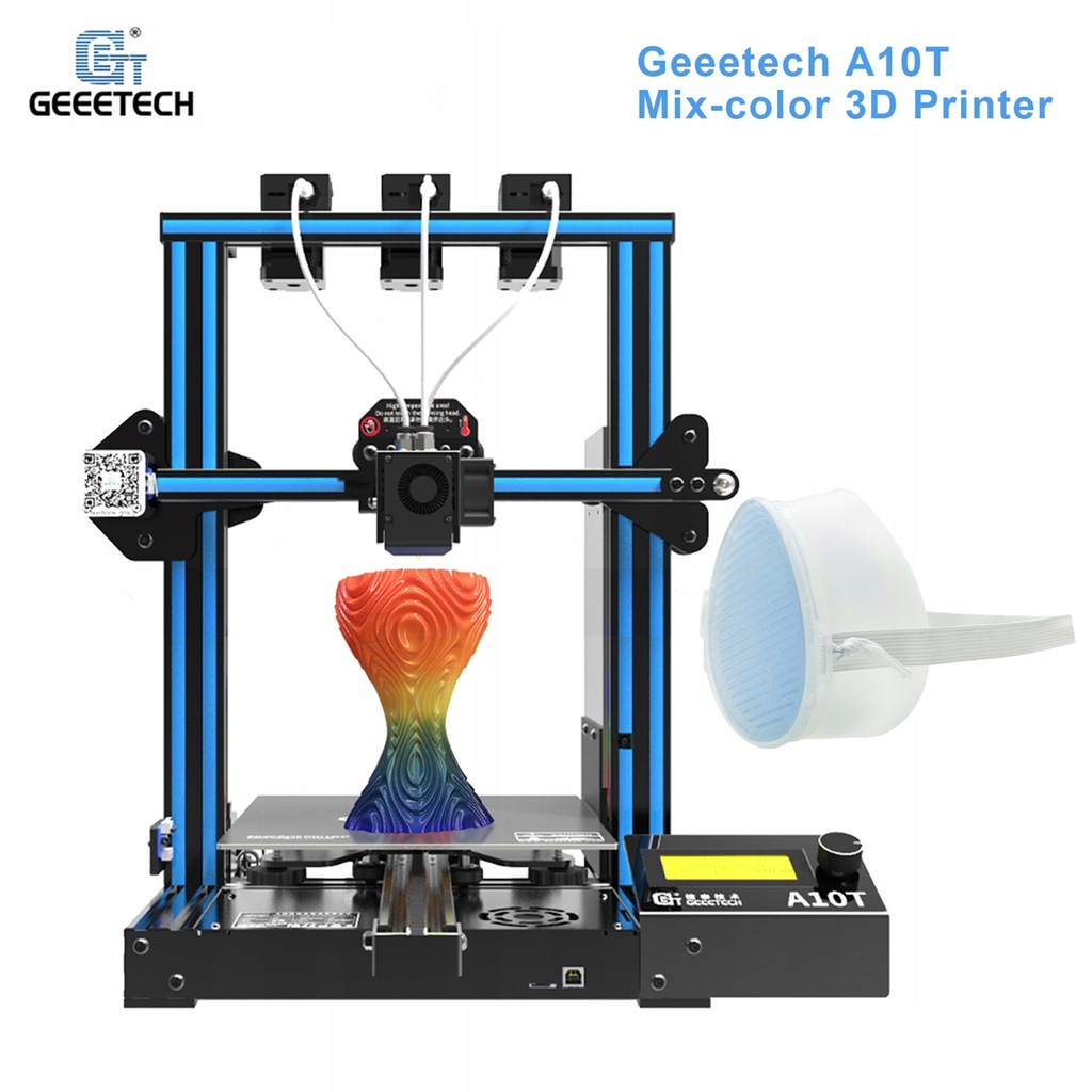 GeeEtech A10T Desktop Drukarka 3D Szybki montaż MI