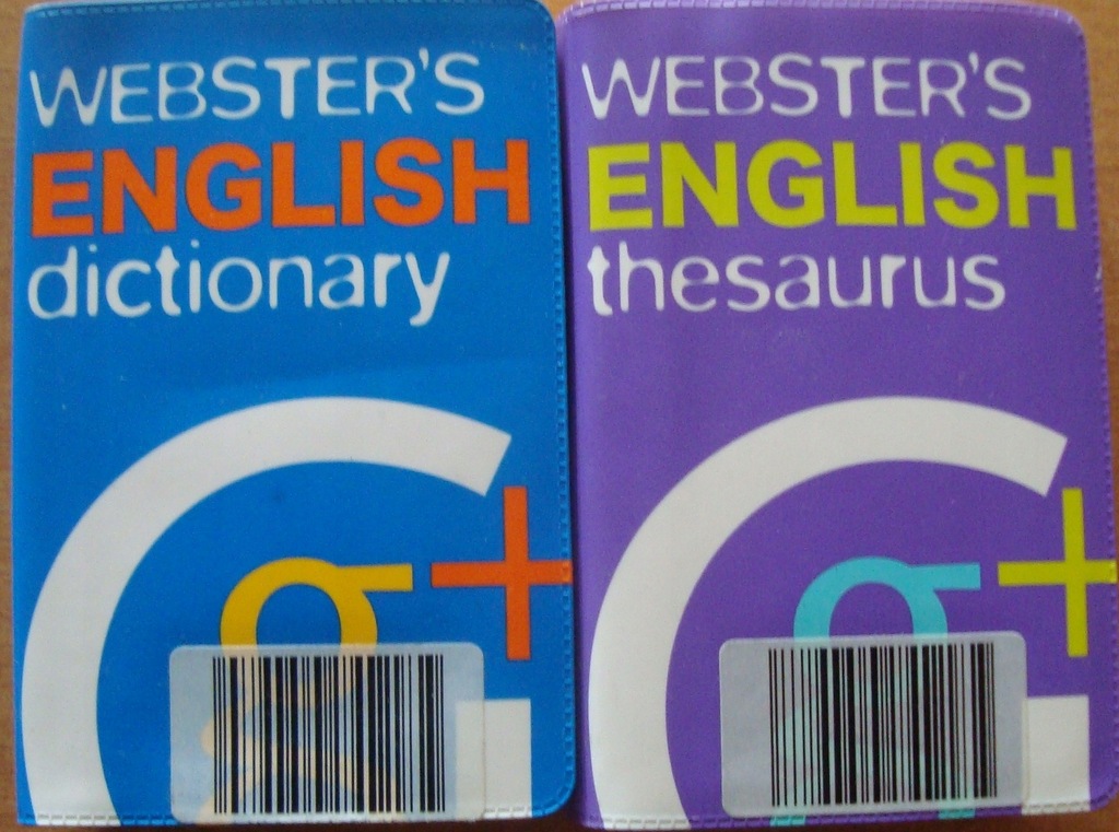 WEBSTER'S DICTIONARY AND THESAURUS