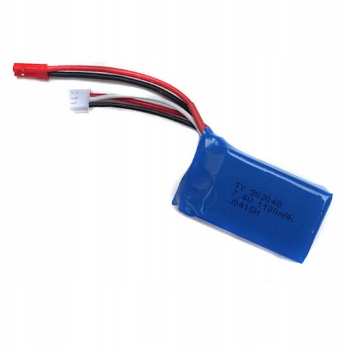 Batterie LiPo 7.4V 1100mAh Efaso - Compatible Avec Voitures RC WLtoys A949, A959, A969, Etc.