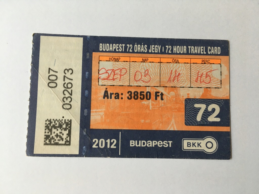 Bilet zagranica Węgry 72h