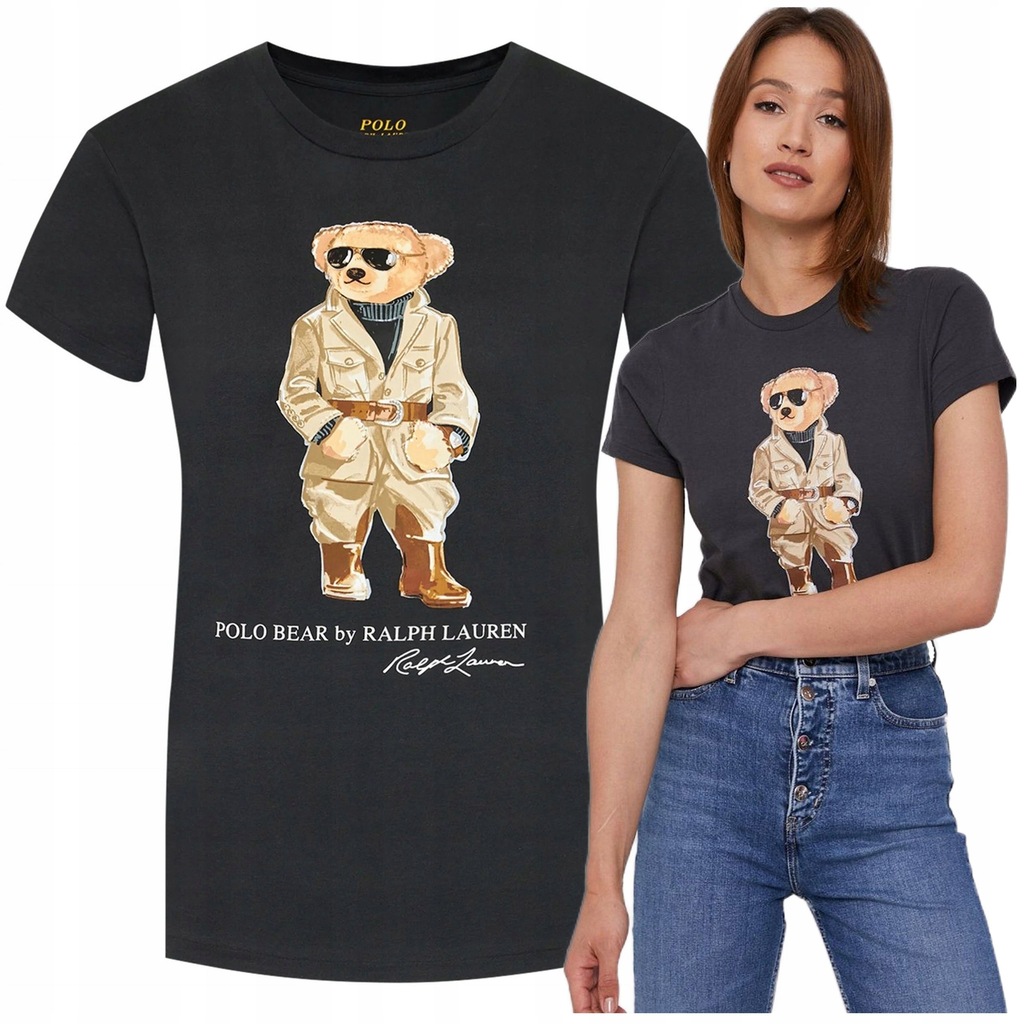 POLO RALPH LAUREN damska koszulka t-shirt bear r.S