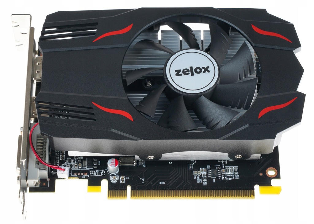 Купить ZELOX RADEON RX550 4 ГБ GDDR5 VULKAN HDMI DVI-D DP: отзывы, фото, характеристики в интерне-магазине Aredi.ru