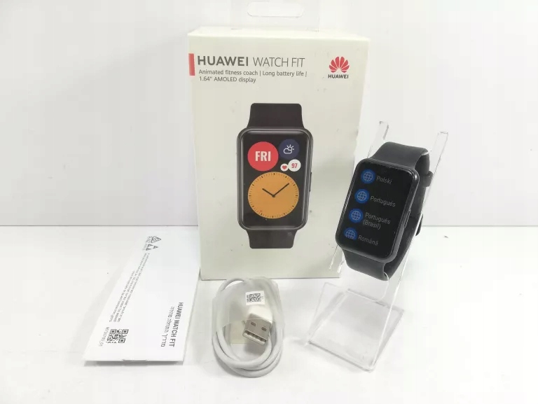 SMARTWATCH HUAWEI WATCH FIT TIA-B09 CZARNY