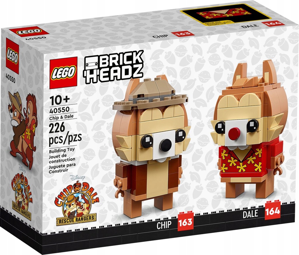 LEGO BrickHeadz 40550 - Chip i Dale