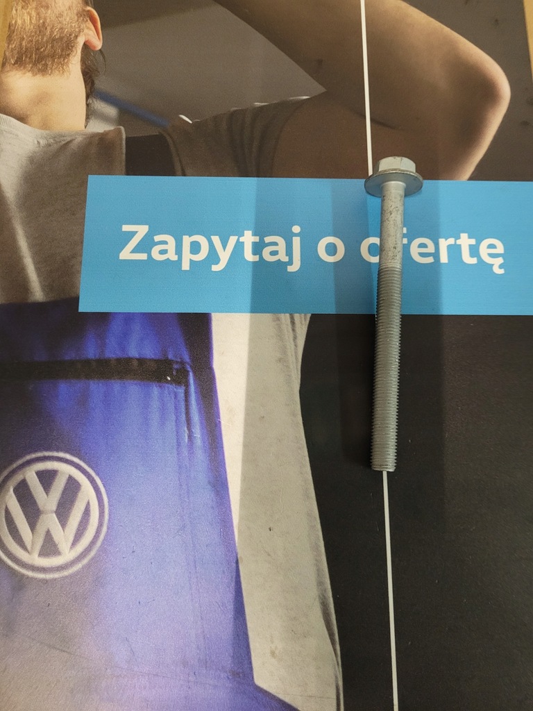 ŚRUBA MOCOWANIA ZAWIESZENIA OSI