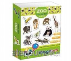 Zwierzęta w zoo - zestaw magnesów