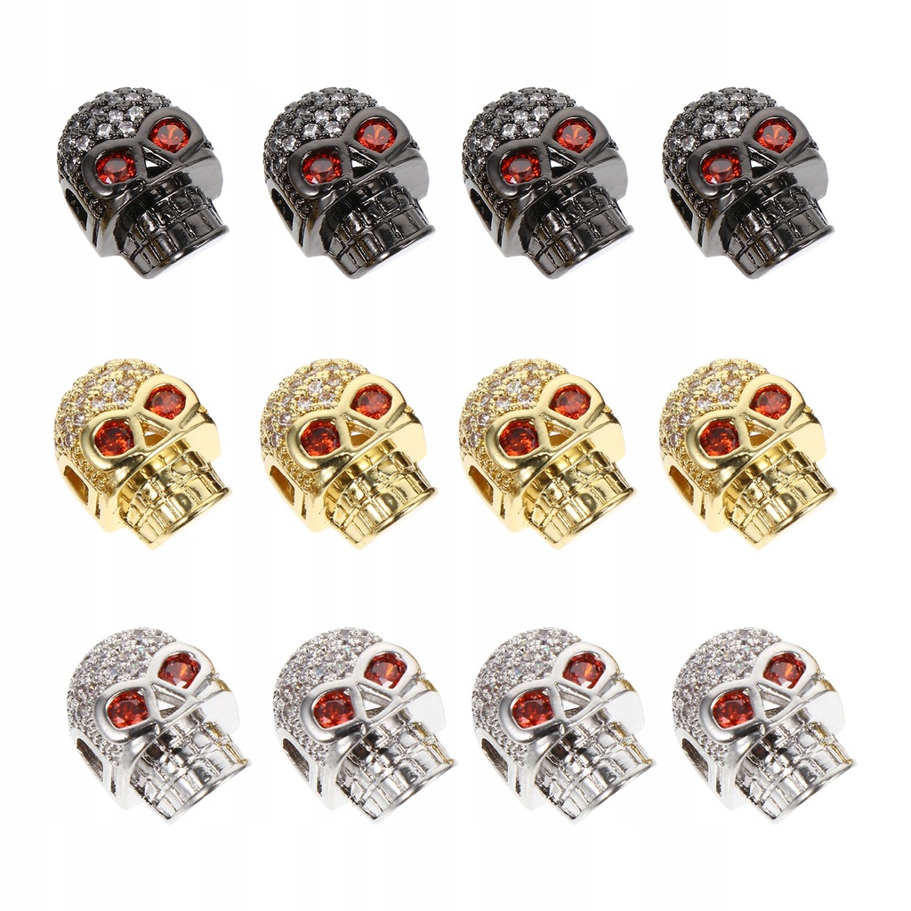 12pcs Craft Making Beads Shaped Spacer Charm