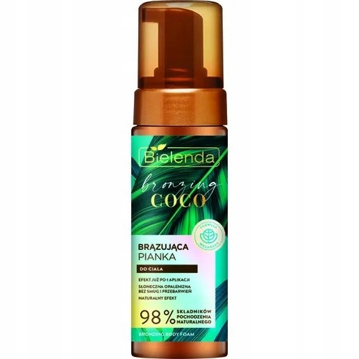 Bielenda Bronzing Coco Brązująca pianka do ciała, 150ml