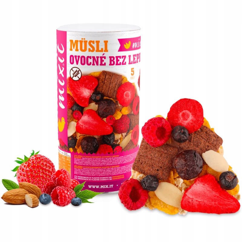 MIXIT Fruit müsli gluten-free musli Bezglutenowy 290 g