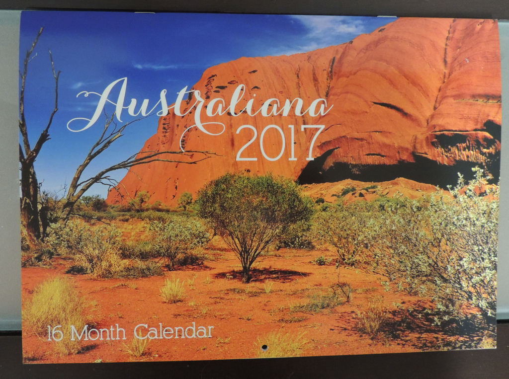 Australia - kalendarz ścienny na 2017