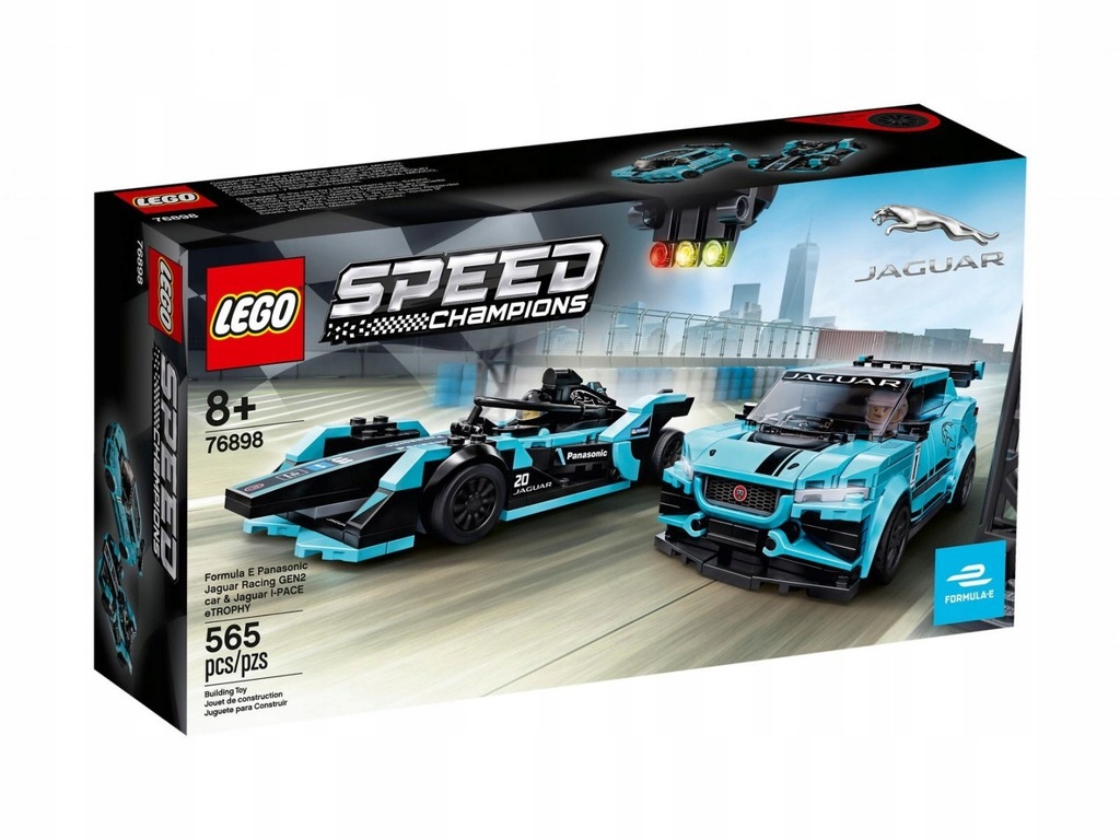LEGO 76898 Speed Champions Formula E Panasonic Jag