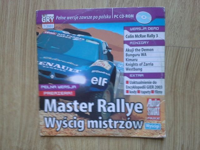 Gra komputerowa Master Rallye - wyścigi PONOWNIE 3