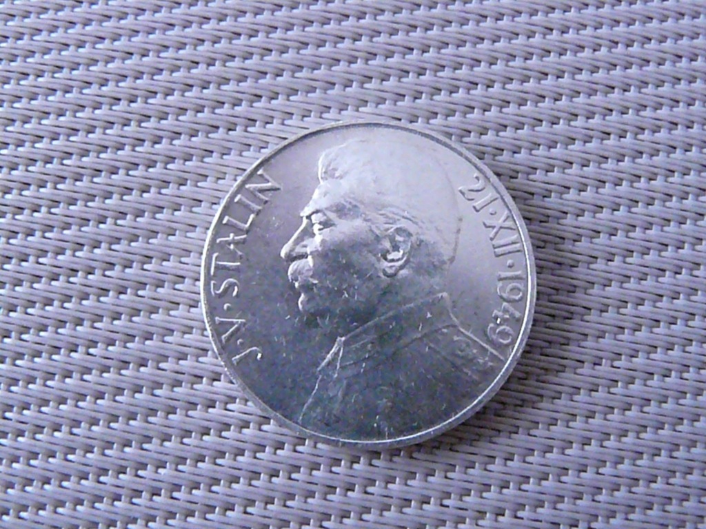 100 KORON 1949 STALIN CZECHOSŁOWACJA