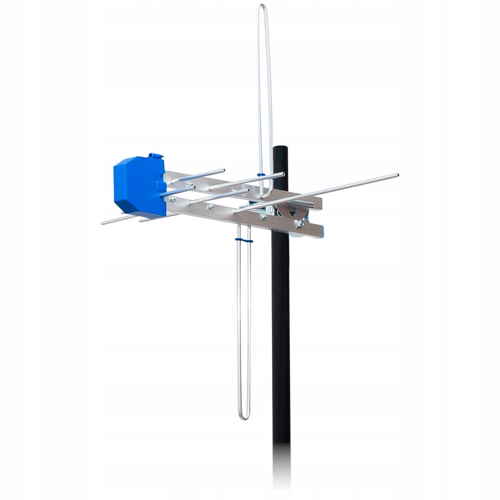 ANTENA DVB-T MLOG 6-69 AKTYWNA V-PION MUX8 ZEWNĘTRZNA DVB-T ALUMINIUM