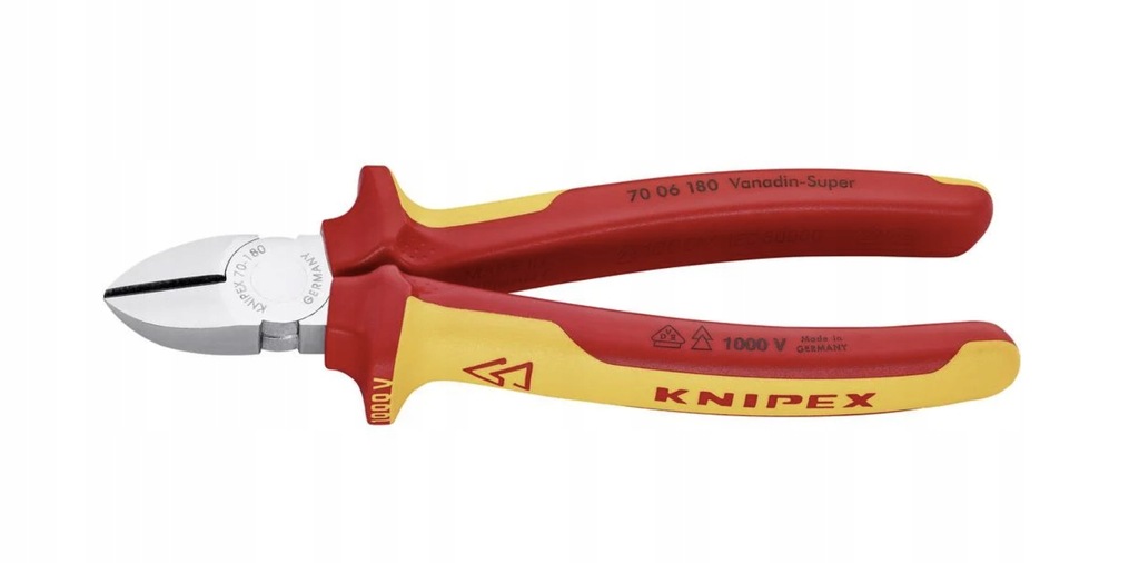 KNIPEX Szczypce RSEK 180mm CHR 1000V VDE