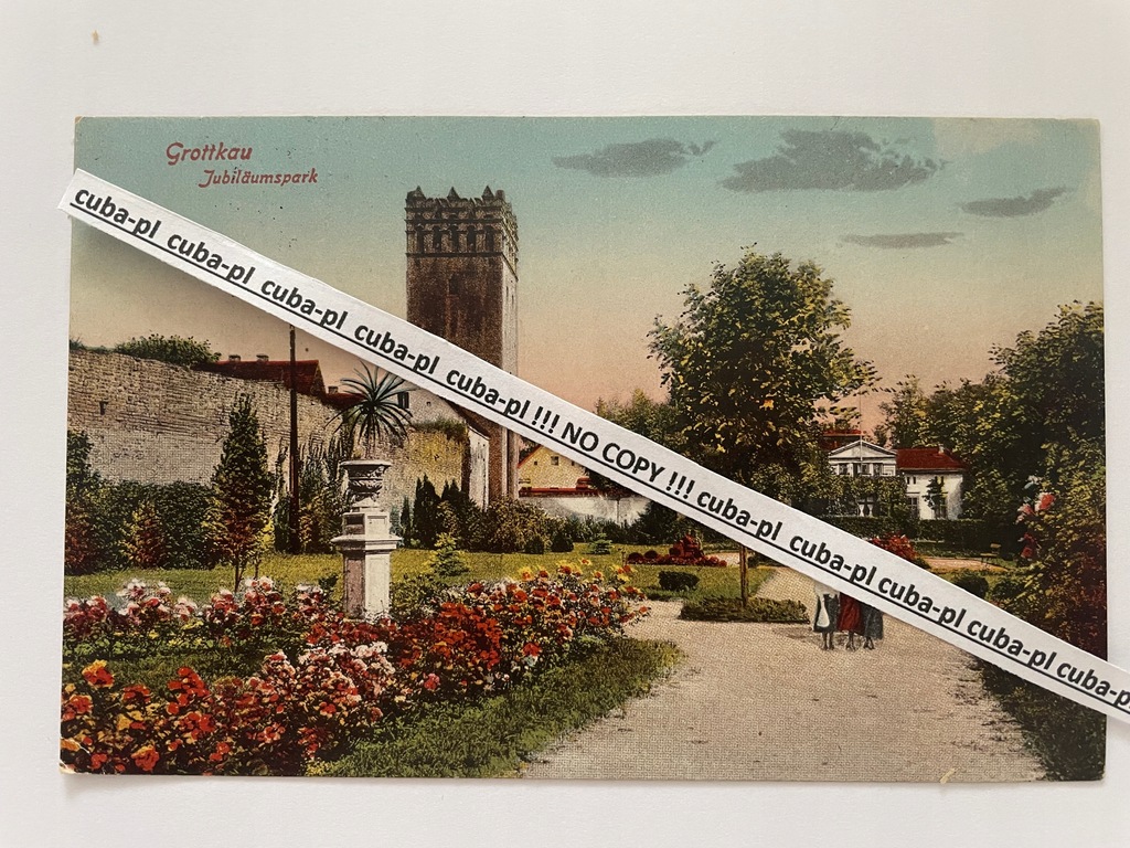 Grodków Grottkau Jubilaumspark 1927r