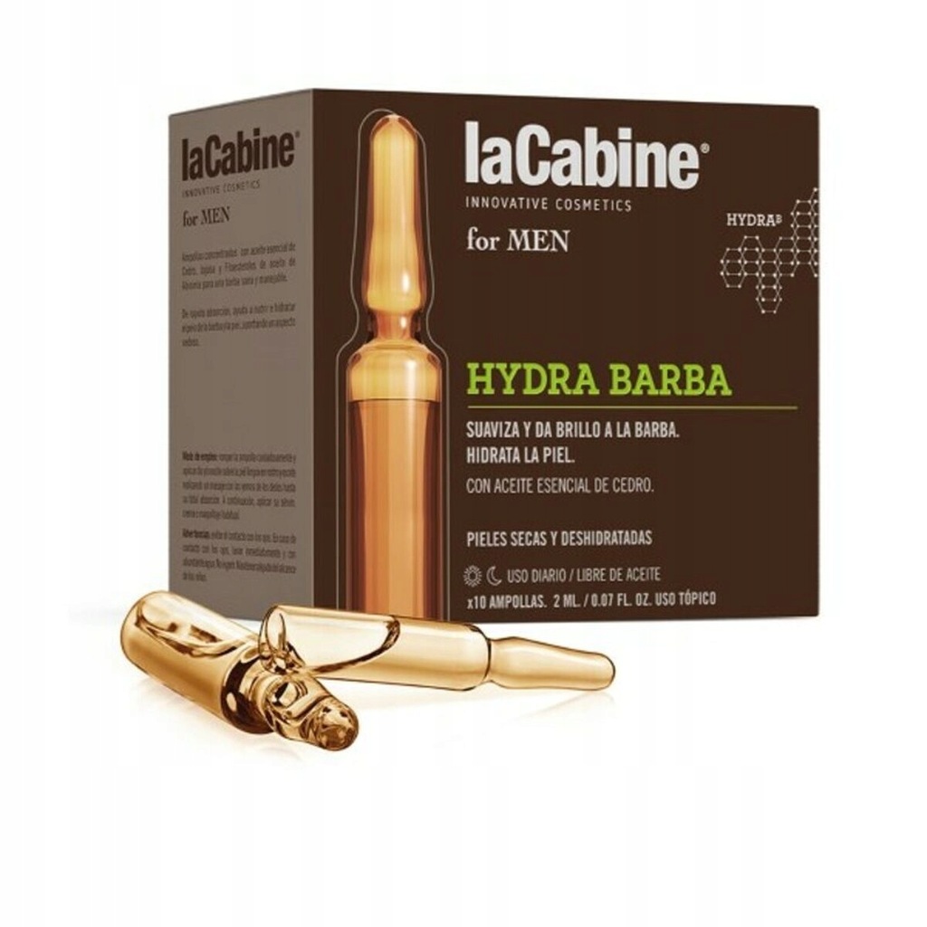 Ampułki Hydra Barba laCabine (10 x 2 ml)