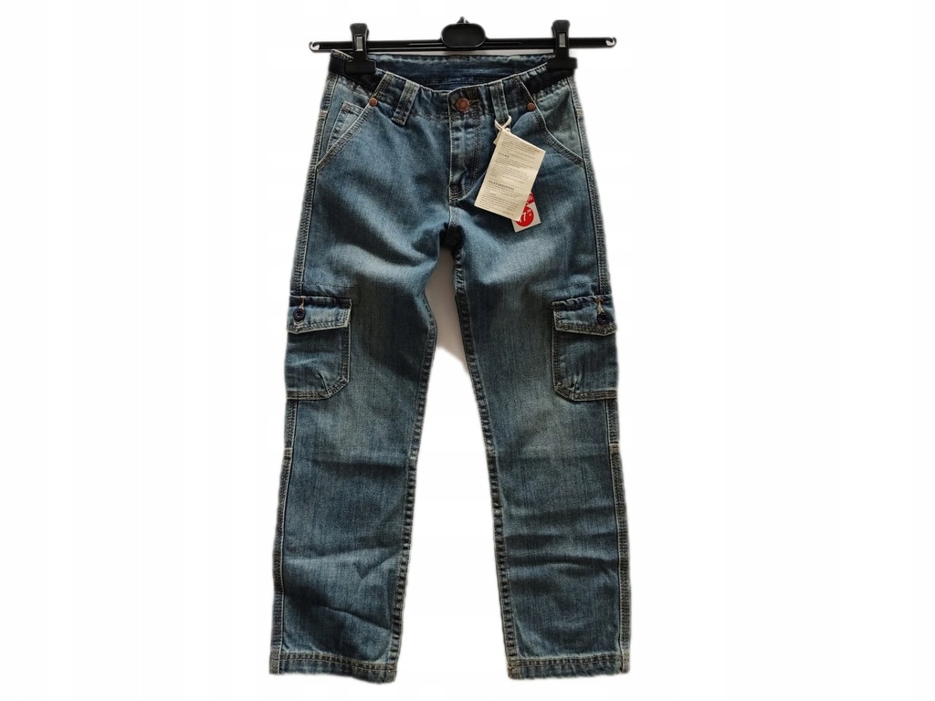 N94*ZIPPY*NOWE spodnie jeans 122-128