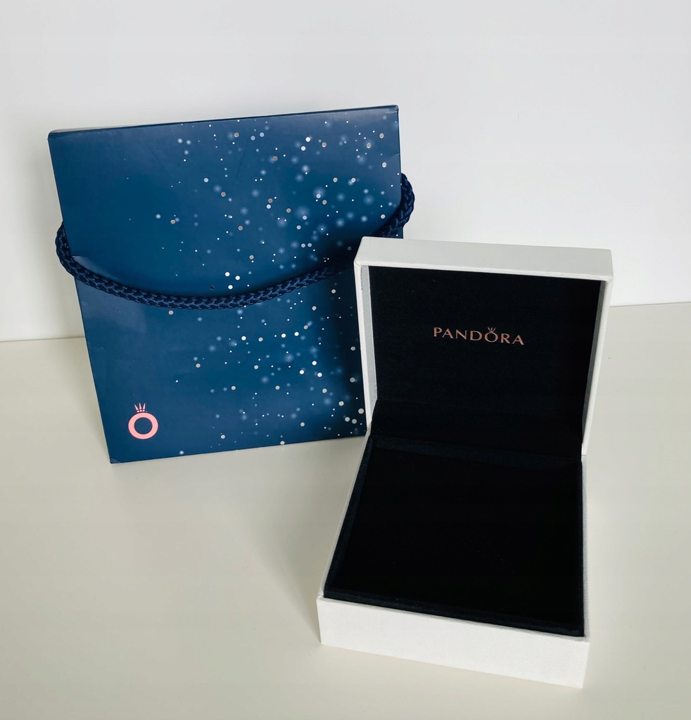 Pandora duże pudełko szkatułka, torba papierowa - 12431416254 ...