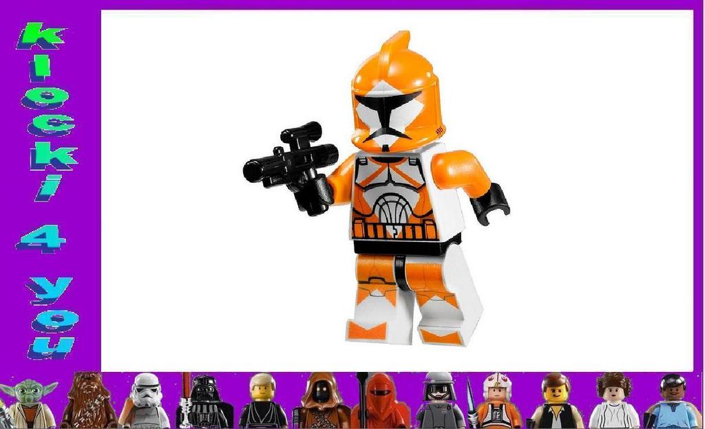 LEGO STAR WARS - BOMB SQUAD TROOPER + BLASTER