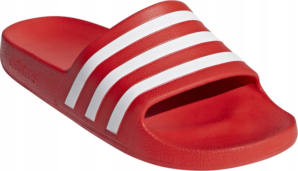 42 KLAPKI ADIDAS ADILETTE F35540 MĘSKIE CZERWONE