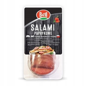 Salami paprykowe plastry 300 g Bell