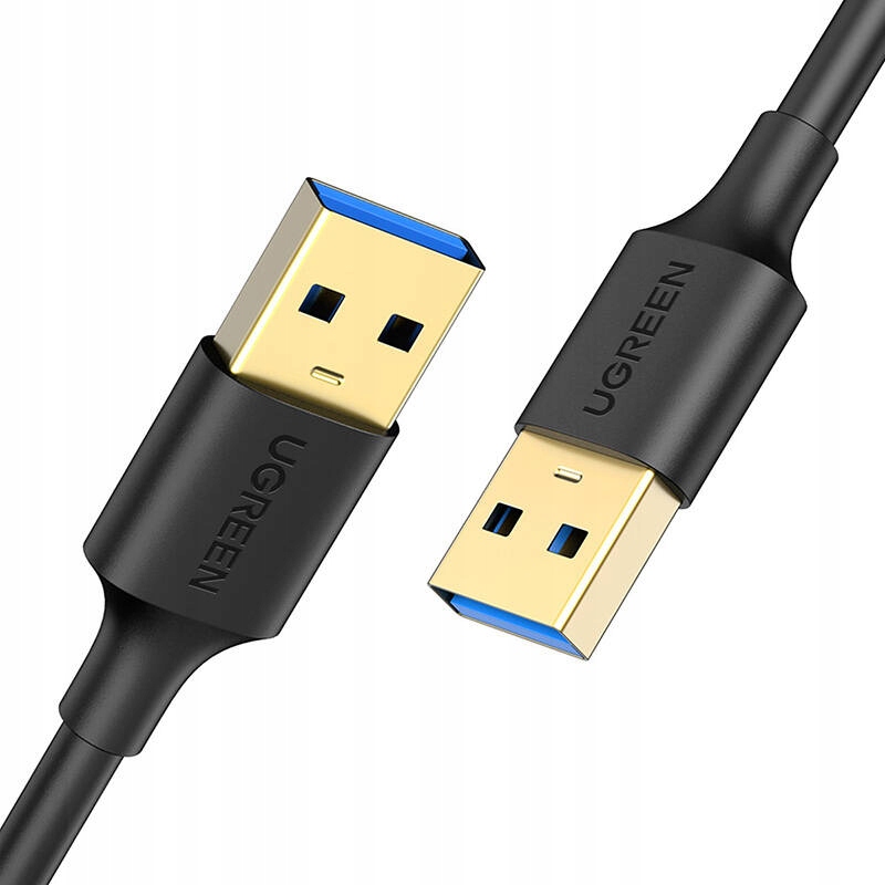 Kabel USB 3.0 A-A UGREEN US128 1m (czarny)