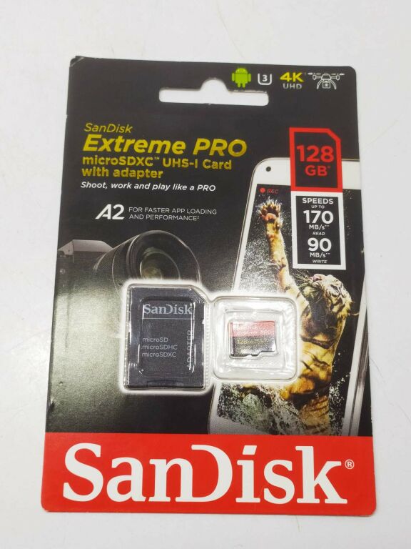 SAN DISK EXTREME PRO 128GB