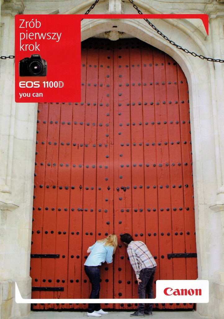 Canon EOS 1100D - katalog / folder - 2011 rok