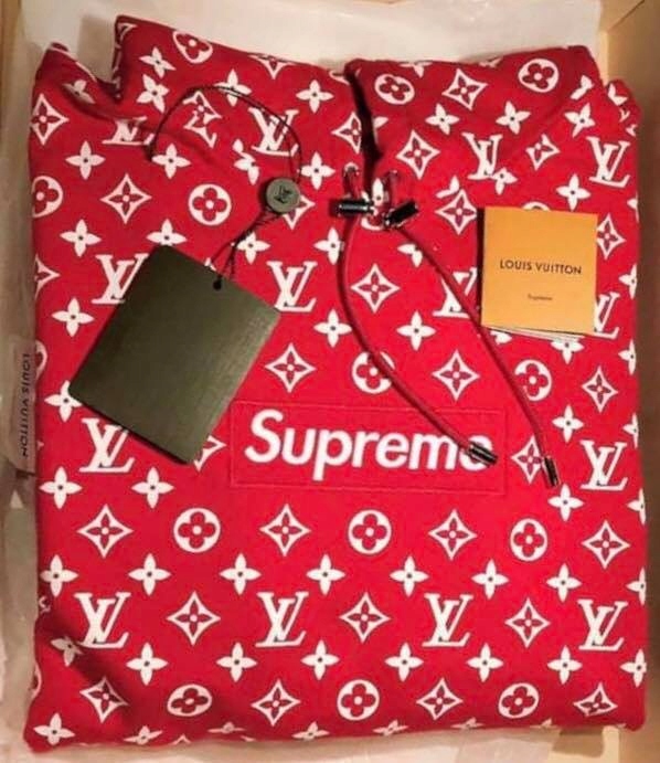 Supreme X Lv Bogo Box Logo Hoodie Bluza Allegro