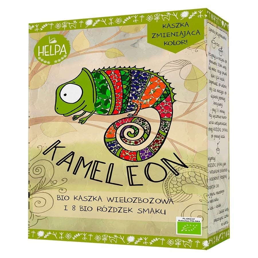 Kameleon - wielozbożowa kaszka z 8 różdżkami smaku