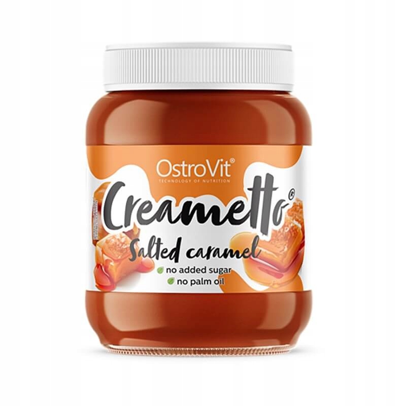 Krem OstroVit Creametto słony karmel 350g