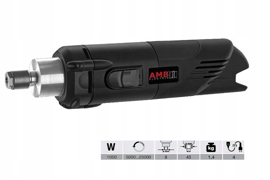 KRESS AMB Elektrik Silnik Wrzeciono 1050 FME-1 3,175mm