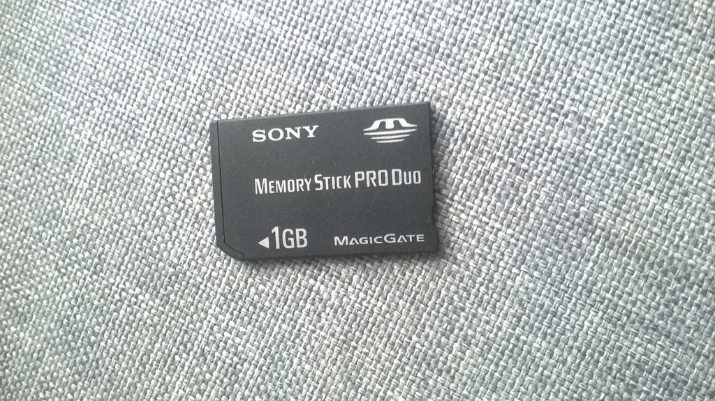 Sony Memory Stick Pro Duo 1GB (MSx-M1gse)