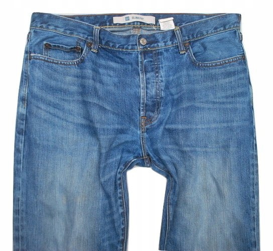 M Modne Spodnie Jeans Gap 38/32 Slim Fit z USA!