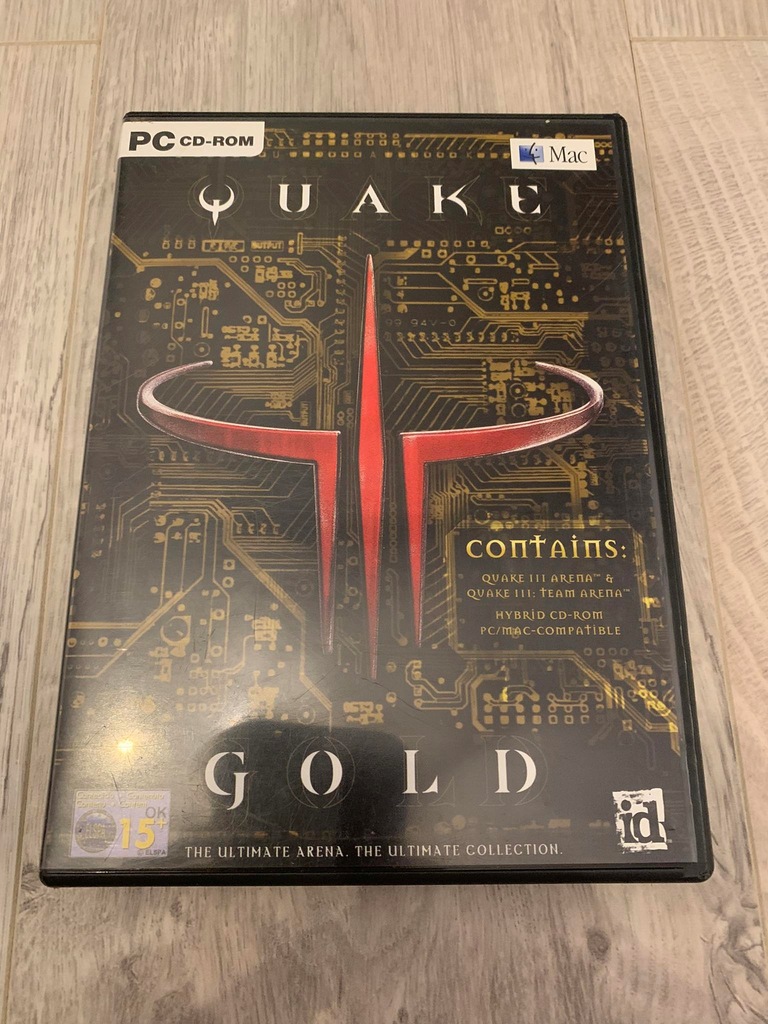 Quake III 3 Gold Arena + Team Arena ANG PC