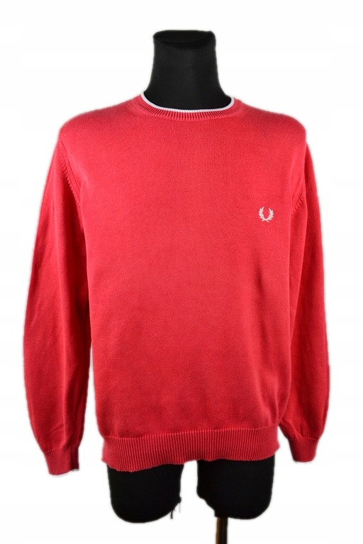 FRED PERRY Sweter Vintage MADE IN ITALY L