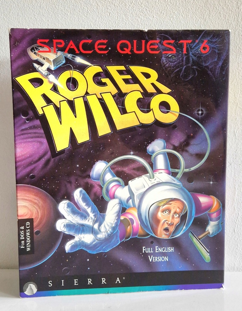 Space Quest 6 - Roger Wilco - Sierra - PC BIG BOX