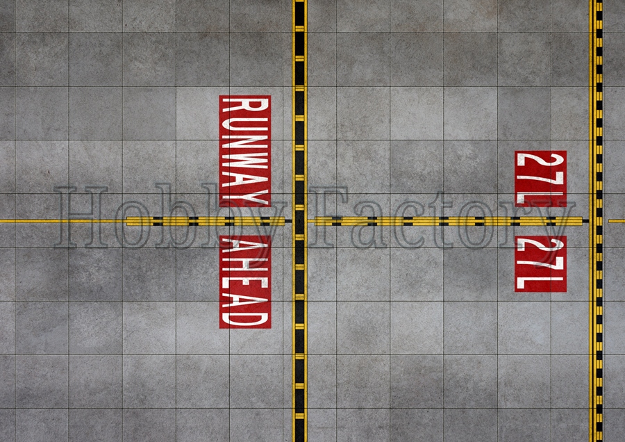 Podstawka "Lotnisko Cywilne HF2002" skala 1:200 roz.A4 druk PCV 3mm
