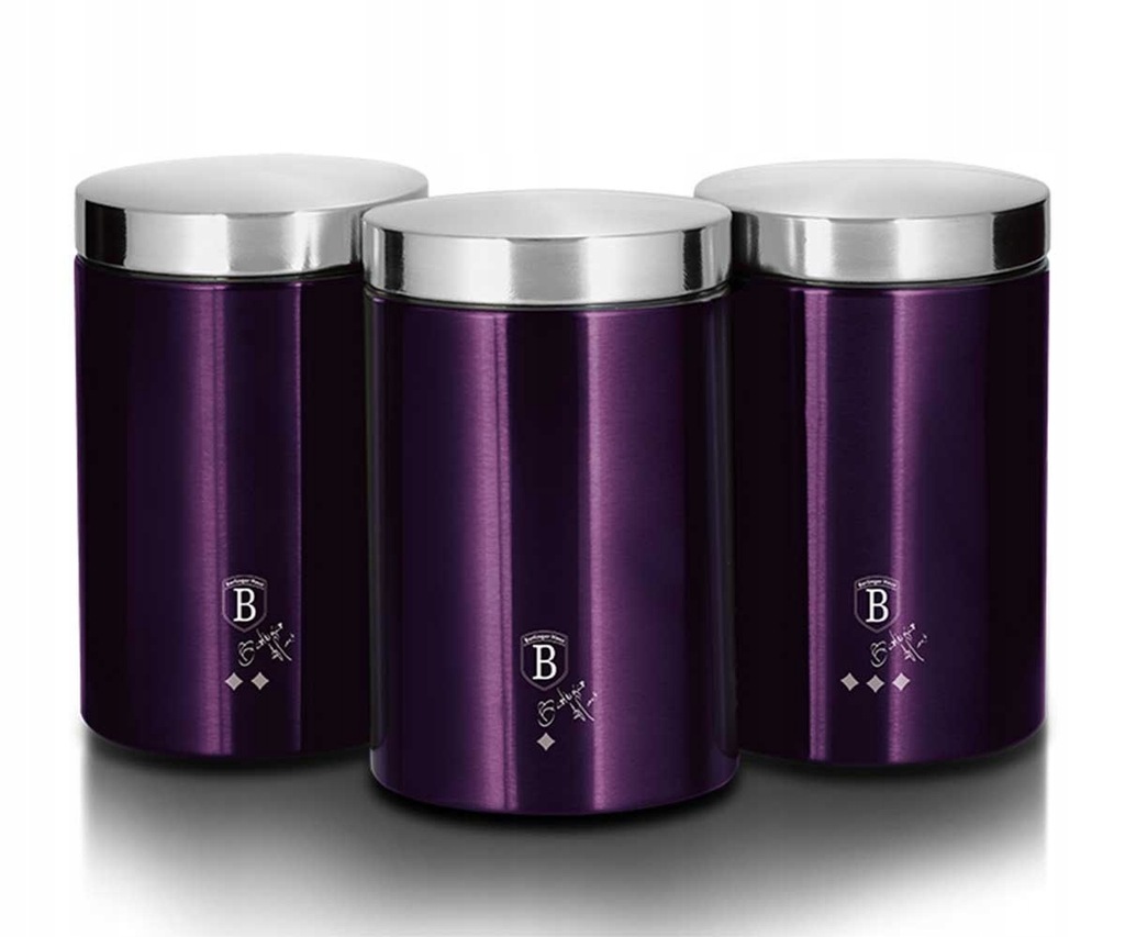 ZESTAW POJEMNIKÓW KUCHENNYCH BERLINGER HAUS BH-682