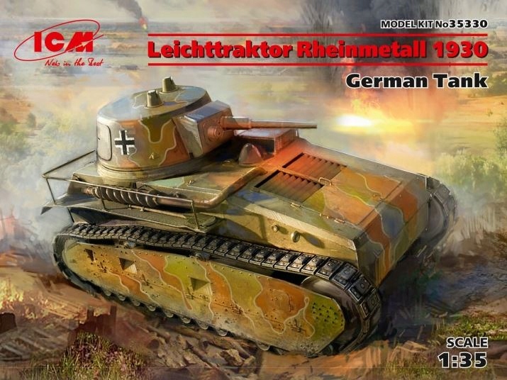 ICM Leichttraktor Rheinmetall 1930 Skala 1:35