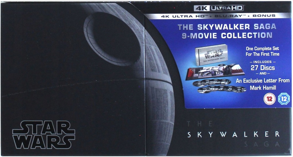 STAR WARS: THE SKYWALKER SAGA (LIMITED) [BOX] [9XBLU-RAY 4K]+[18XBLU-RAY]