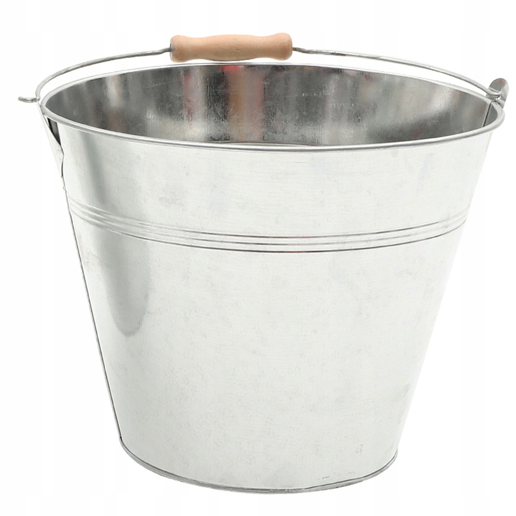 Metal Fireplace Ash Bucket Tin Stainless Steel