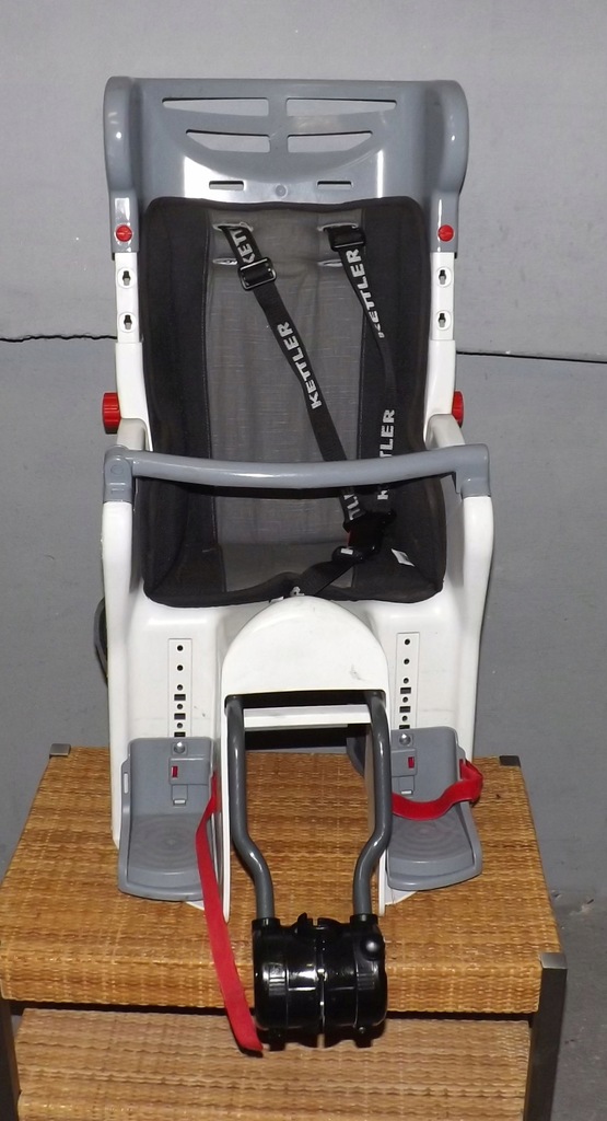 KETTLER FLIPPER fotelik rowerowy, uchylany, 22kg