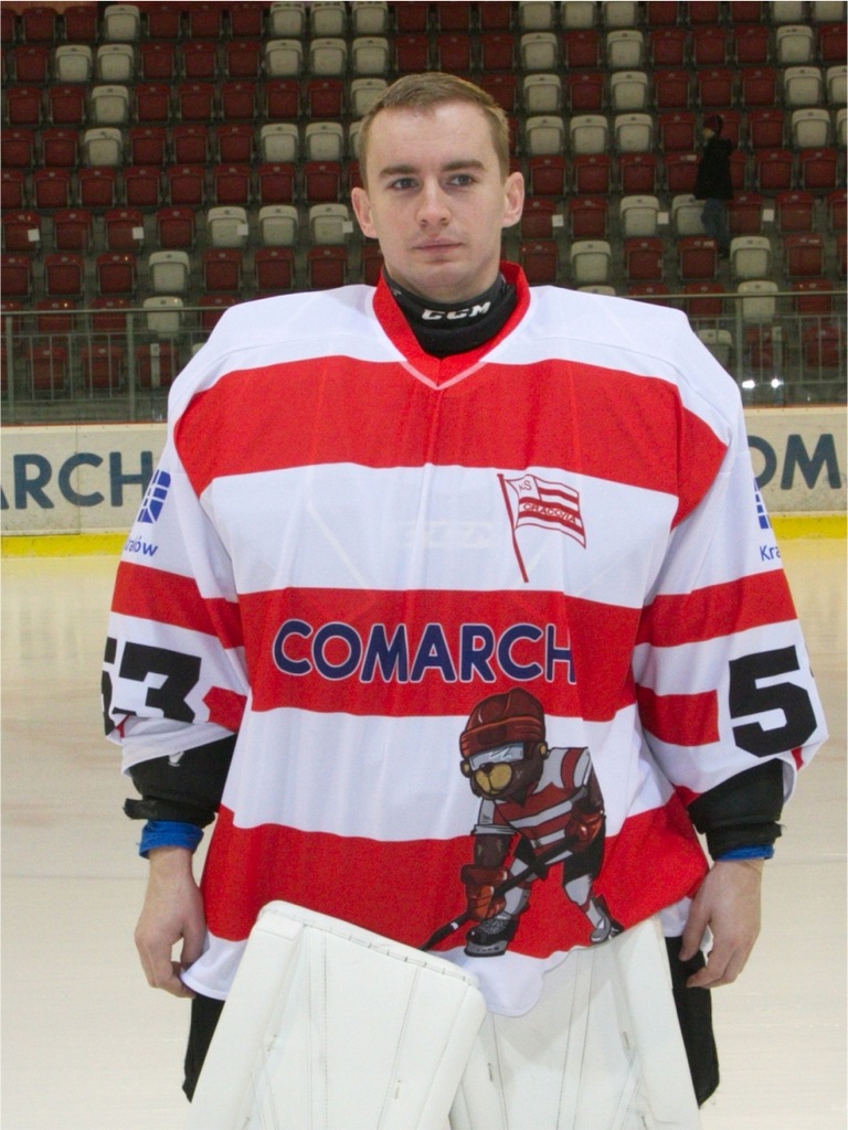 Bluza hokejowa - Cracovia - Robert Kowalówka #53
