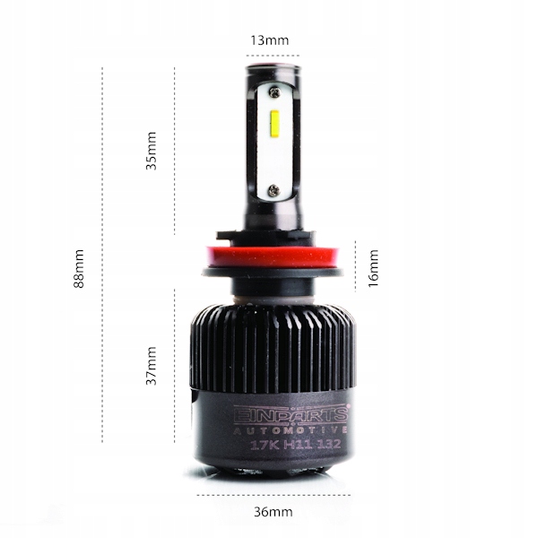 TOYOTA AVENSIS T27 Żarówki LED H11 10000lm Mijania 8285395250